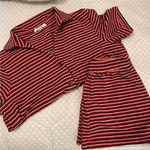 Frankie’s bikini terry cloth set